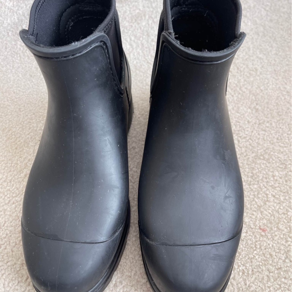 UGG Black Women's Winter Rain Boots